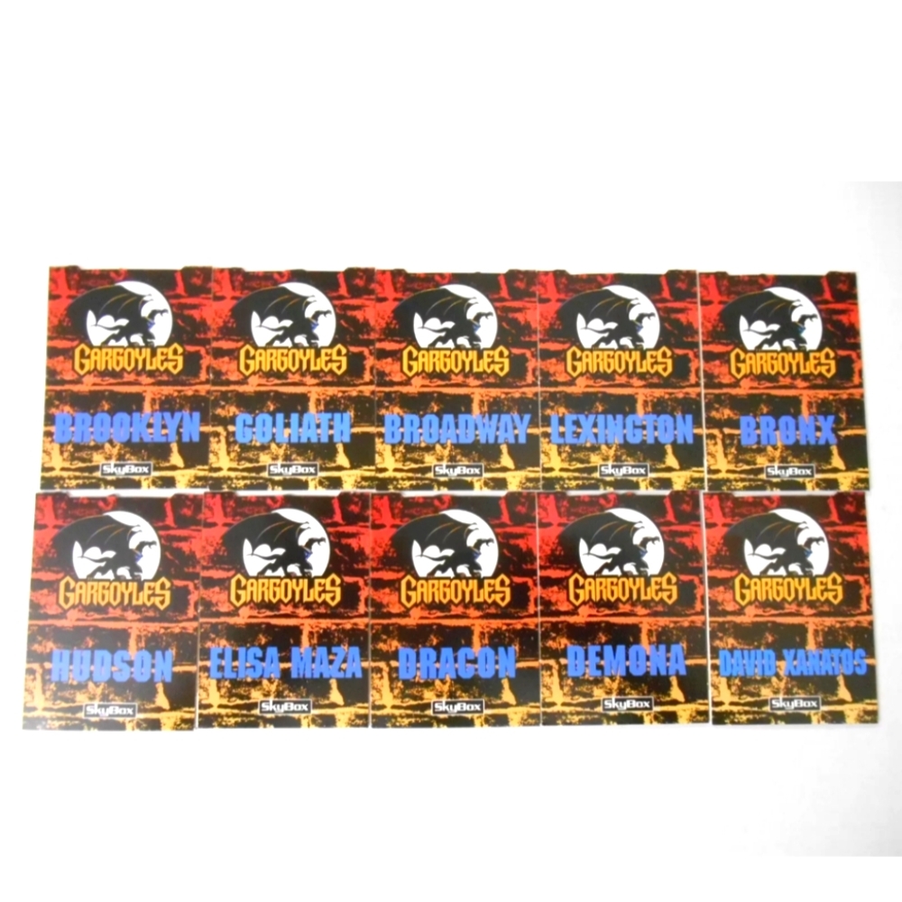 Gargoyles 10 Pop Up Trading Card 🔥 1995 Skybox P1 - P10 🔥 Disney